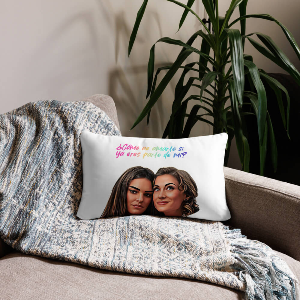 Basic Pillow ¿Cómo no voy a amarte si ya eres parte de mí?