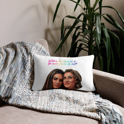 Basic Pillow ¿Cómo no voy a amarte si ya eres parte de mí?
