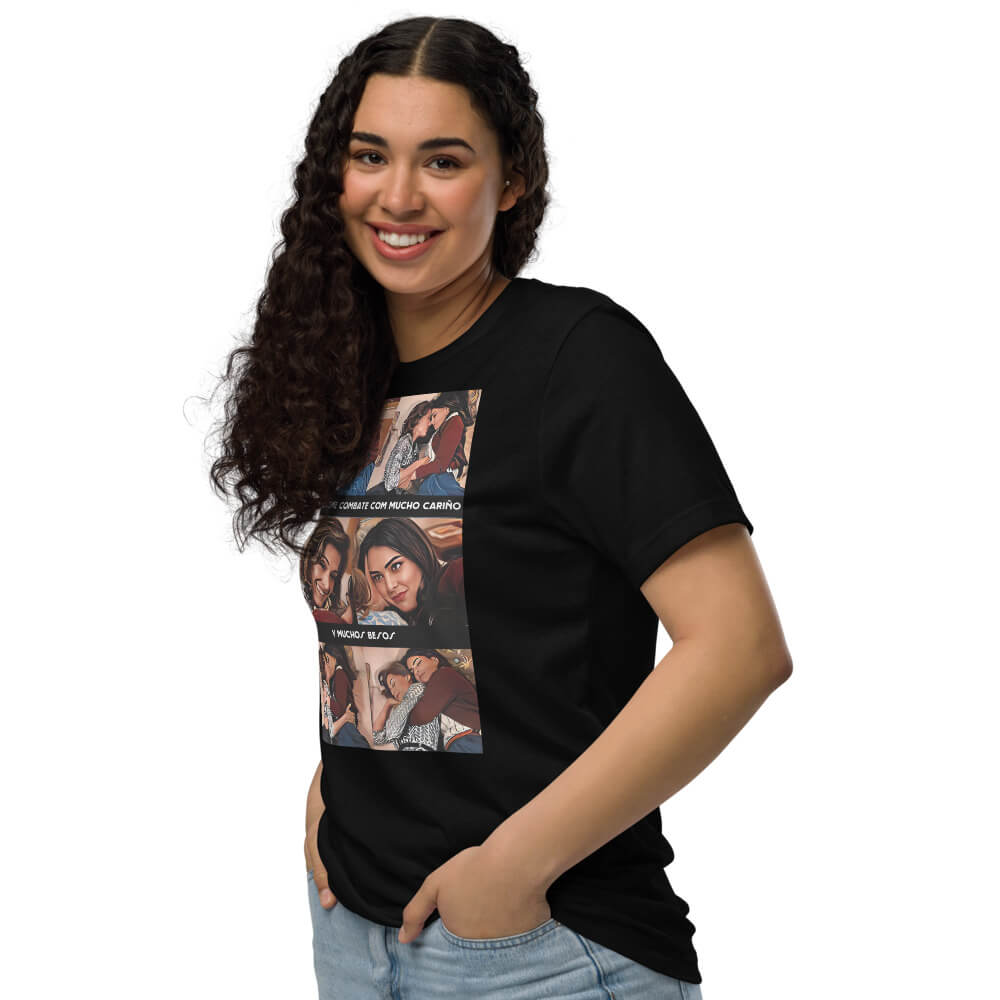 Camiseta Esencial Eco “El miedo se combate con amor... y muchos besos”