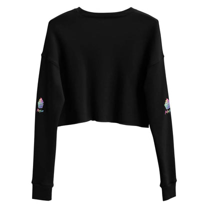 Sudadera Cropped Ecológica "Besos Marta Y Fina"