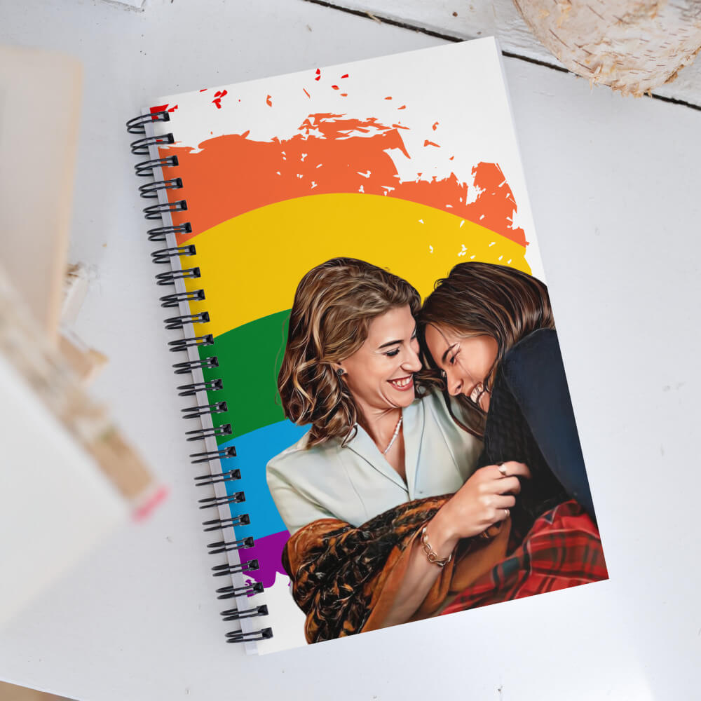 Cuaderno Sonrisas de Marta y Fina | Inspiración y orgullo 🌈