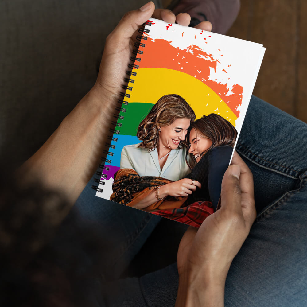 Cuaderno Sonrisas de Marta y Fina | Inspiración y orgullo 🌈