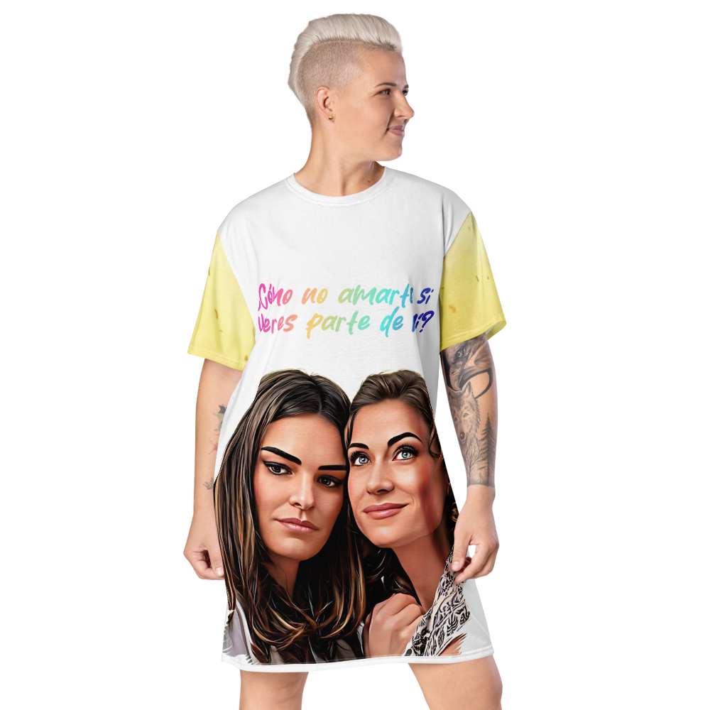 Vestido T-shirt Mafin ¡Cómo no amarte!