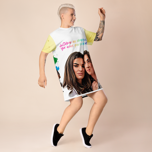 Vestido T-shirt Mafin ¡Cómo no amarte!
