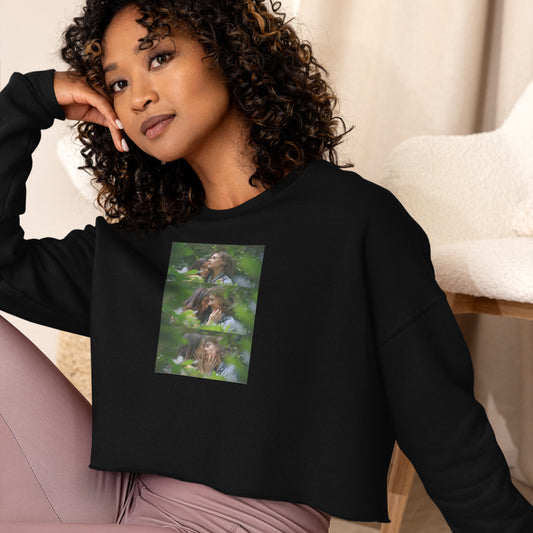 Sudadera Cropped Ecológica “Nuestro Amor"
